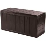 Gartenbox Gartenkiste Aufgewahrungsbox Braun / 270 L / 117x45x57 cm