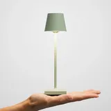 Sigor Nuindie pocket Akku-Leuchte, kabellos, dimmbar, bis zu 7h Laufzeit, 21 cm - Salbeigrün