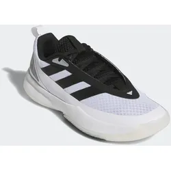 Basketballschuh ADIDAS SPORTSWEAR "SUBZONE", Gr. 42,5, schwarz-weiß (cloud weiß, core schwarz, cloud weiß), Textil, Synthetik, sportlich, Schuhe