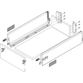Blum Tandembox Antaro K Schubladenschienen-set 550 mm