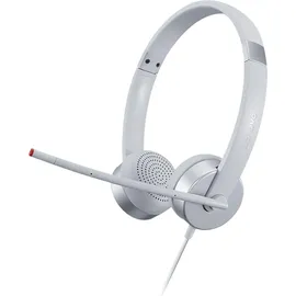 Lenovo 100 Analog-Stereo-Kopfhörer für VOIP, mit (Geräuschisolierung, - Weiß