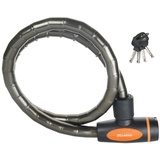 Master Lock 8228 Spiralkabelschloss, Schlüssel smoke (8228EURDPROSM)