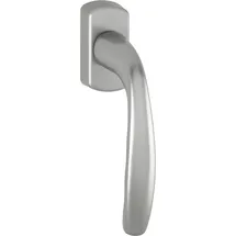 HOPPE Fenstergriff New York 0810/u10 ohne Schrauben, Aluminium, Farbe: weiß