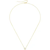 Ketten-Anhänger LADY, gold (gelbgold 585), Schmuckanhänger, Damen, Gelbgold 585