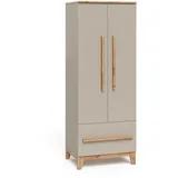 VitaliSpa Kinderkleiderschrank Malia 70 x 186,8 cm Holzwerkstoff beige