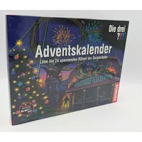 KOSMOS 634162 Adventskalender Die drei ???  24 Rätsel der Geisterbahn 2019 NEU