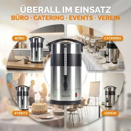 sommertal Kaffeemaschine 15L silber