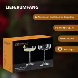 Nachtmann Bossa Nova Cocktailglas 0,25 l 2 St.