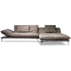 Bullfrog Ecksofa 1045 Caesar Leder Elefant 302 x 182 cm