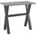 Mäusbacher Bartisch 120 x 105 x 70 cm Schwarz