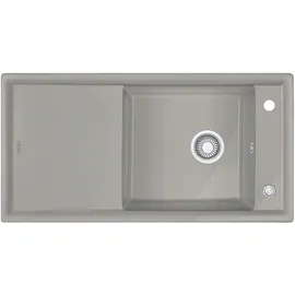 Franke Ambion Keramik grau rechts Einbauspüle Handbetätigung 1000 x 510 mm