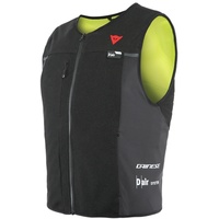 Dainese Smart D-Air® V2 Airbag Weste, schwarz-gelb, Größe S