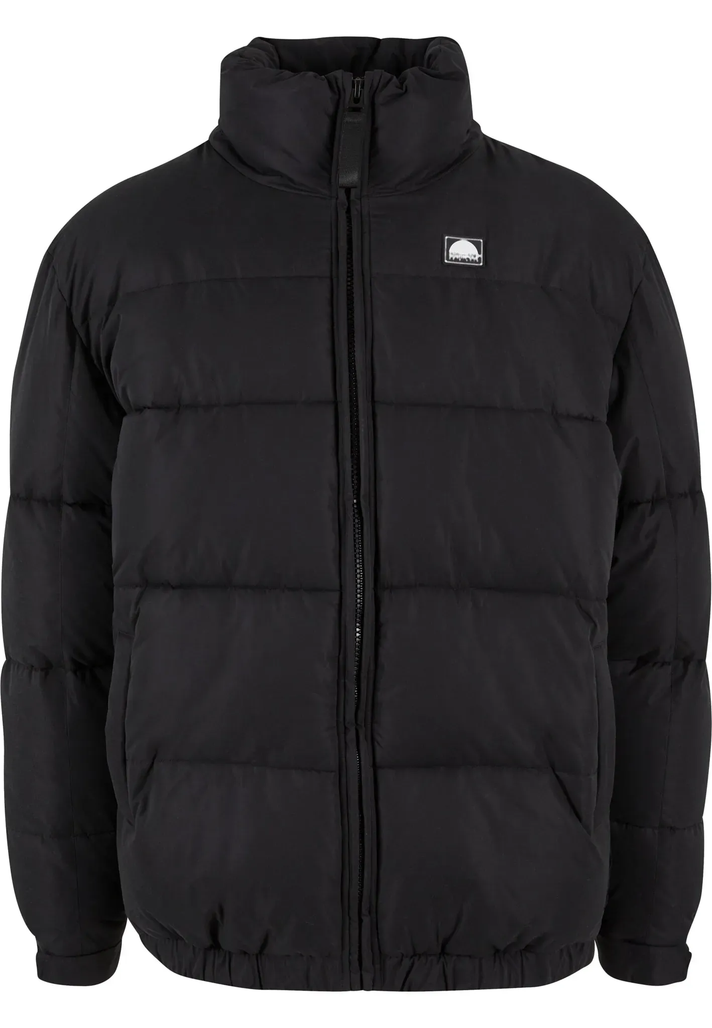 Winterjacke SOUTHPOLE "Southpole Southpole Color Block Puffer Jacket", Herren, Gr. XXL, schwarz (schwarz, schwarz), 100% Polyester, unifarben, klassisch, relaxed fit, amerikanischer Ausschnitt, ohne Ärmel, Jacken