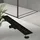 luxebath Duschrinne 70 cm 2in1 befliesbar Edelstahl Schwarz