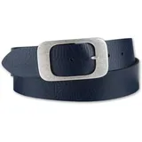 Bernd Götz Damengürtel Nappaledergürtel marine, Leder Gürtel Ledergürtel 100,