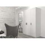 Küchen-Preisbombe Drehtürenschrank Elena 133 x 190 x 53 cm Weiß