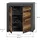 xonox Highboard 80 x 88 x 35 cm Schwarz