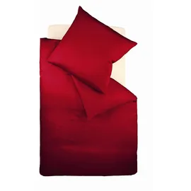 FLEURESSE Kissenbezug Fleuresse 9200 Colours 80 x 80 cm Bordeauxrot
