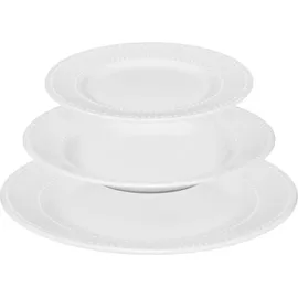 SECRET DE GOURMET Pearl Geschirrset 18-tlg. weiß