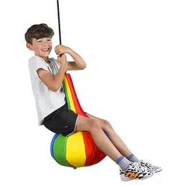 Sport-Thieme Schaukel Traubenschaukel Rainbow Bunt