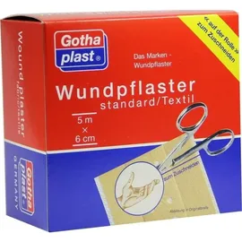 Gothaplast Verbandpflasterfabrik GmbH Gothaplast Wundpflaster standard 6 cm x 5 m Rolle 1 St.