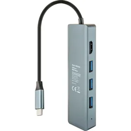 Schwaiger USB 3.0 HUB schwarz