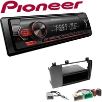Pioneer 1-DIN Autoradio USB AUX Android Set für Volvo
