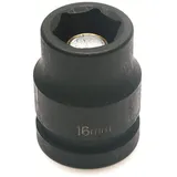 Yokota ACTION 1/2" Kraft/Schlagschrauber-Nuss/Steckschlüssel 6KANT SW 8-24 MAGNETISCH: SW 13 x 38 mm