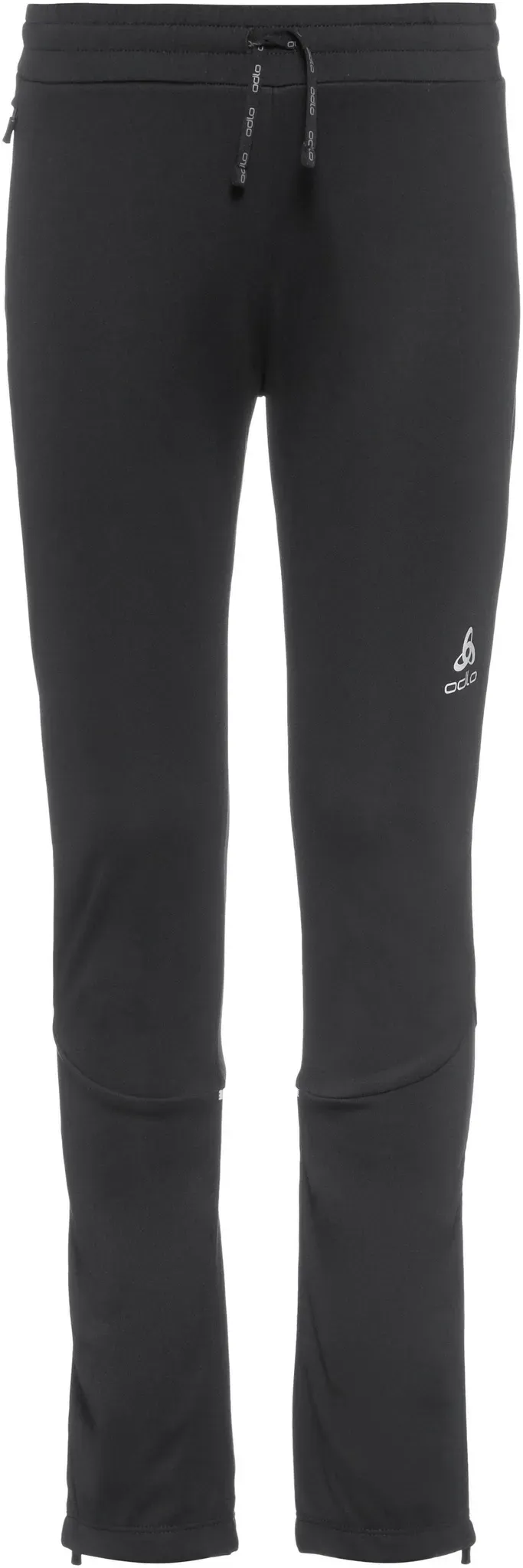 Odlo BRENSHOLMEN Langlaufhose Kinder in black, Größe 152 - schwarz