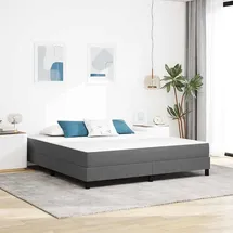 vidaXL Taschenfederkernmatratze Hellgrau 180 x 200 cm Mittelhart