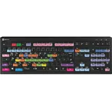 LogicKeyboard FL Studio Astra 2 DE (PC) (DE, Kabelgebunden), Tastatur, Schwarz