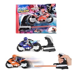 Toi-Toys Spielzeug-Motorrad Fahrer auf Spielzeug Motorrad mit Shooter