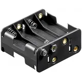 goobay Batteriehalter 8x Mignon (AA) Druckknopfanschluss 12470