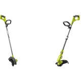 RYOBI 18 V ONE+ Akku-Rasenkantenschneider RY18EGA-0 & 18 V ONE+ Akku-Rasentrimmer OLT1832 (Schnittbreite 25-30 cm, 3-fache Schnittwinkelverstellung, Schneidfaden 1,6mm, ohne Akku und Ladegerät)