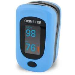 PC-60B STRONG Fingerpulsoximeter Blau