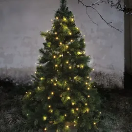 Star Trading LED-Baummantel Lichterkette 2 m warmweiß