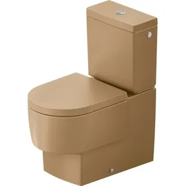 Duravit Balcoon Stand-WC mit WC-Sitz Clay terra matt