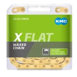KMC Kette KMC X Flat 12/13-fach 126 Glieder gold