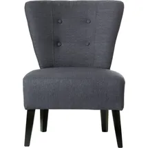 Paperflow Lounge-Sessel Brighton Polyester 41 x 41 x 41 cm Anthrazit