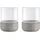 BLOMUS Windlicht Calma Glas grau
