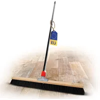 Novaliv Besen Großer Besen Saalbesen 80 cm Schwarz