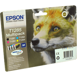 4 Epson Tinten C13T128540 KCMY