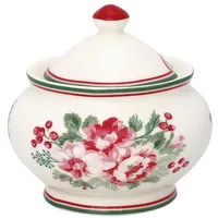 GREENGATE STWSUGCHN0104 Charline Zuckerdose white 0,35 l (1 Stück)