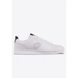 lotto Sneaker sportivem Retro Tennis Design weiß