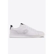 lotto Sneaker sportivem Retro Tennis Design weiß