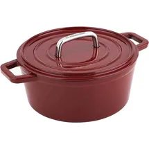 CS Kochsysteme Alpen Fleischtopf 24 cm rot