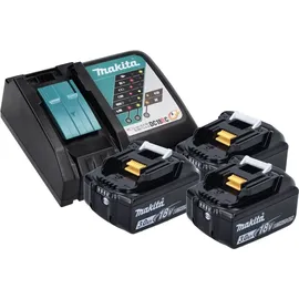 Makita DHP482RF3J inkl. 3 x 3,0 Ah + Ladegerät + Makpac
