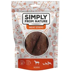 SIMPLY FROM NATURE Meat Strips Pferdefleischstreifen für Hunde 80 g