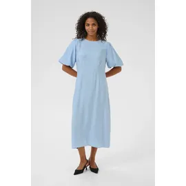 Kaffe Kleid Blusenkleid Blau 42