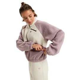 Roxy Waves Of Warmth Sweatshirt Colorblock Lila L